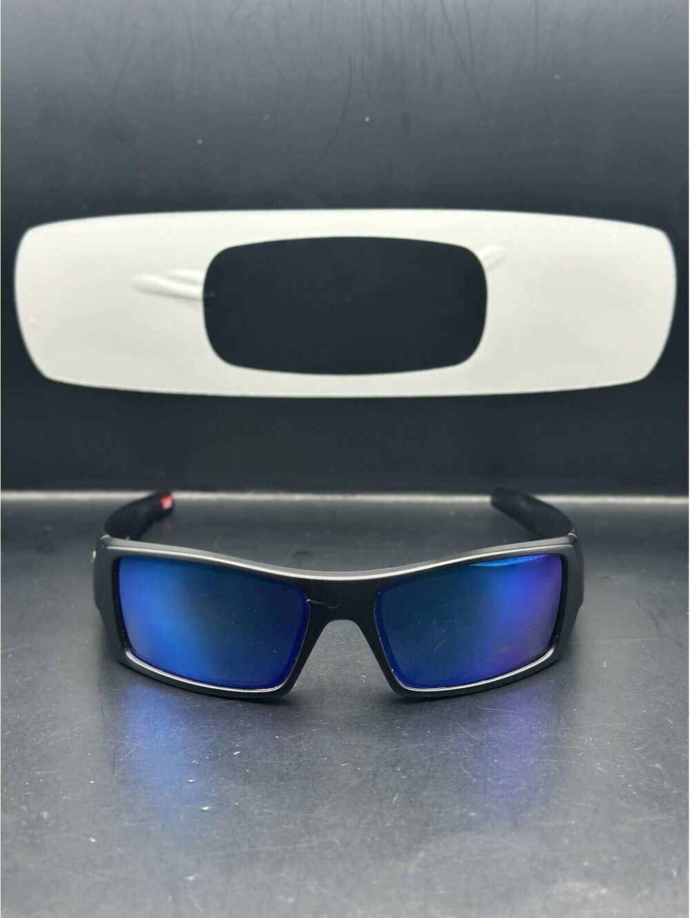 Oakley Gascan Matte Black/Prizm Sapphire Iridium Polarized Lenses